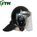 Подгонянный шлем полиций управления забрала стороны анти- бунта полиций прозрачный контролирует с материалом ABS или ПК
